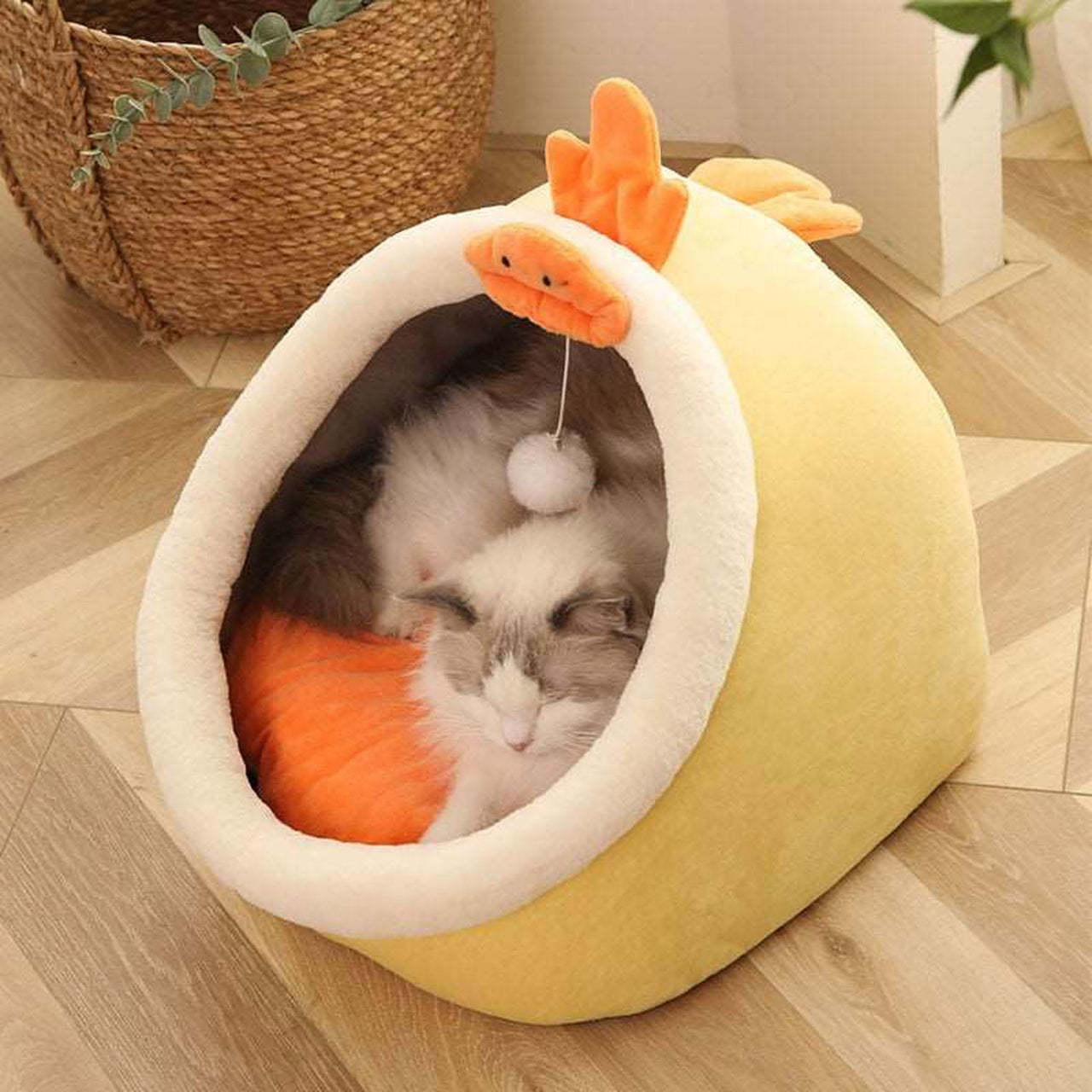 CAT CAVE BED - luvinly