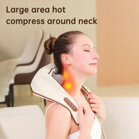 Thumbnail for Heating Vibration Neck Massager - luvinly