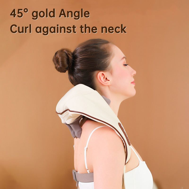 Heating Vibration Neck Massager - luvinly