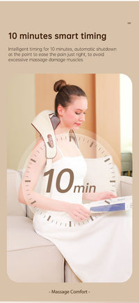 Thumbnail for Heating Vibration Neck Massager - luvinly