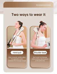 Thumbnail for Heating Vibration Neck Massager - luvinly