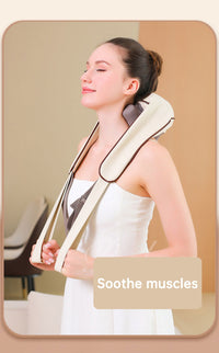 Thumbnail for Heating Vibration Neck Massager - luvinly