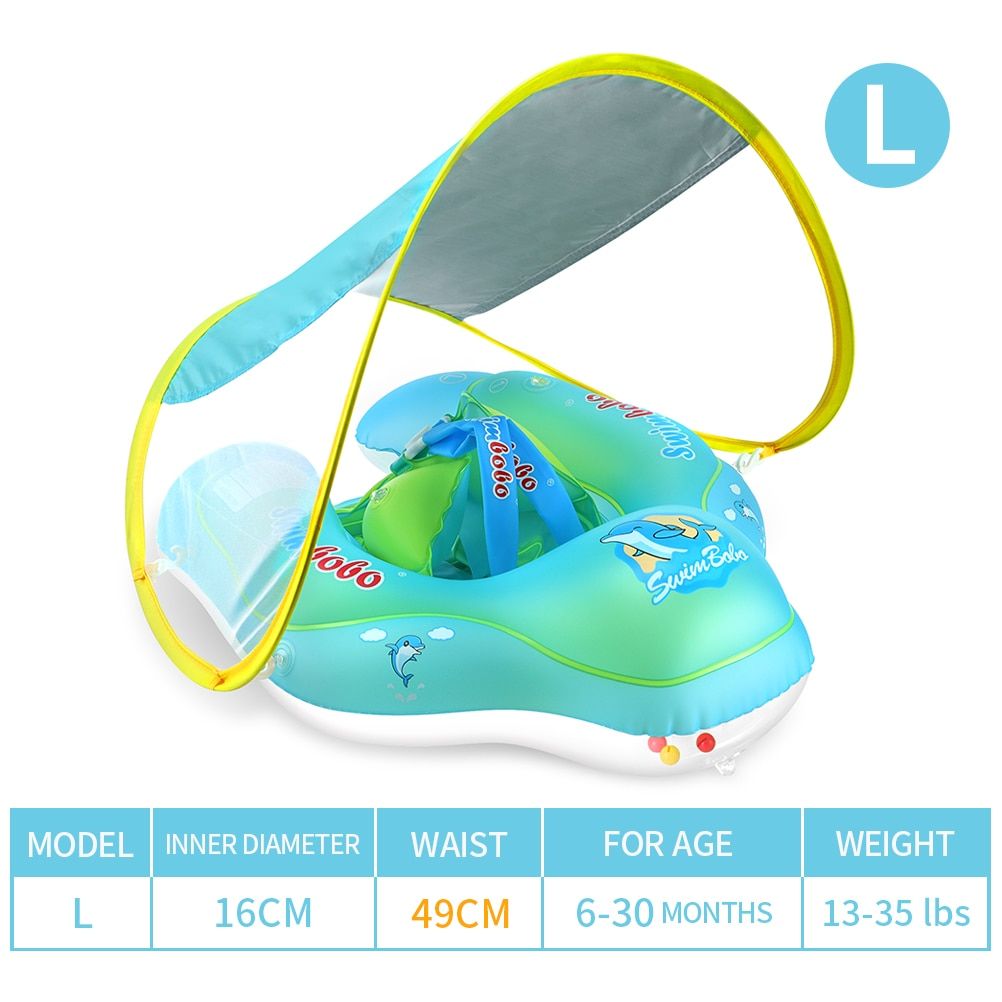 INFANT SAFETY SWIMMING RING - luvinly