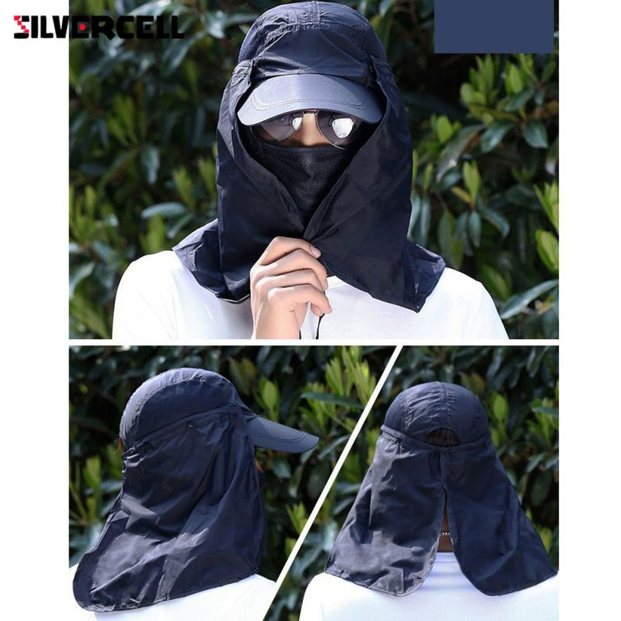 OUTDOOR SPORT VISOR CAP - WEAR IT SEVERAL DIFFERENT WAYS - luvinly