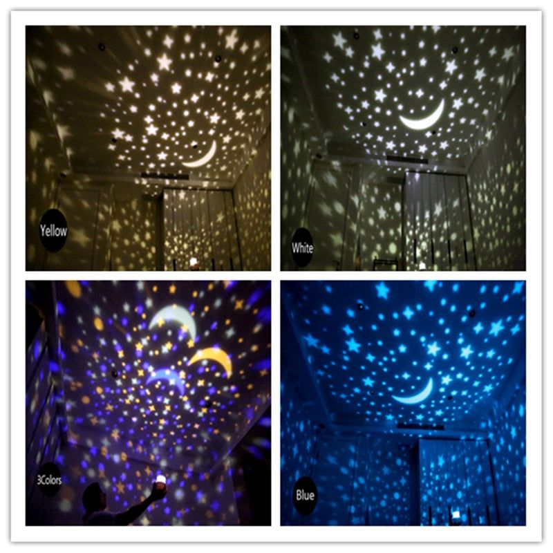 STARRY SKY NIGHT LIGHT PROJECTOR - luvinly