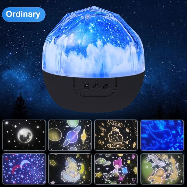STARRY SKY NIGHT LIGHT PROJECTOR - luvinly