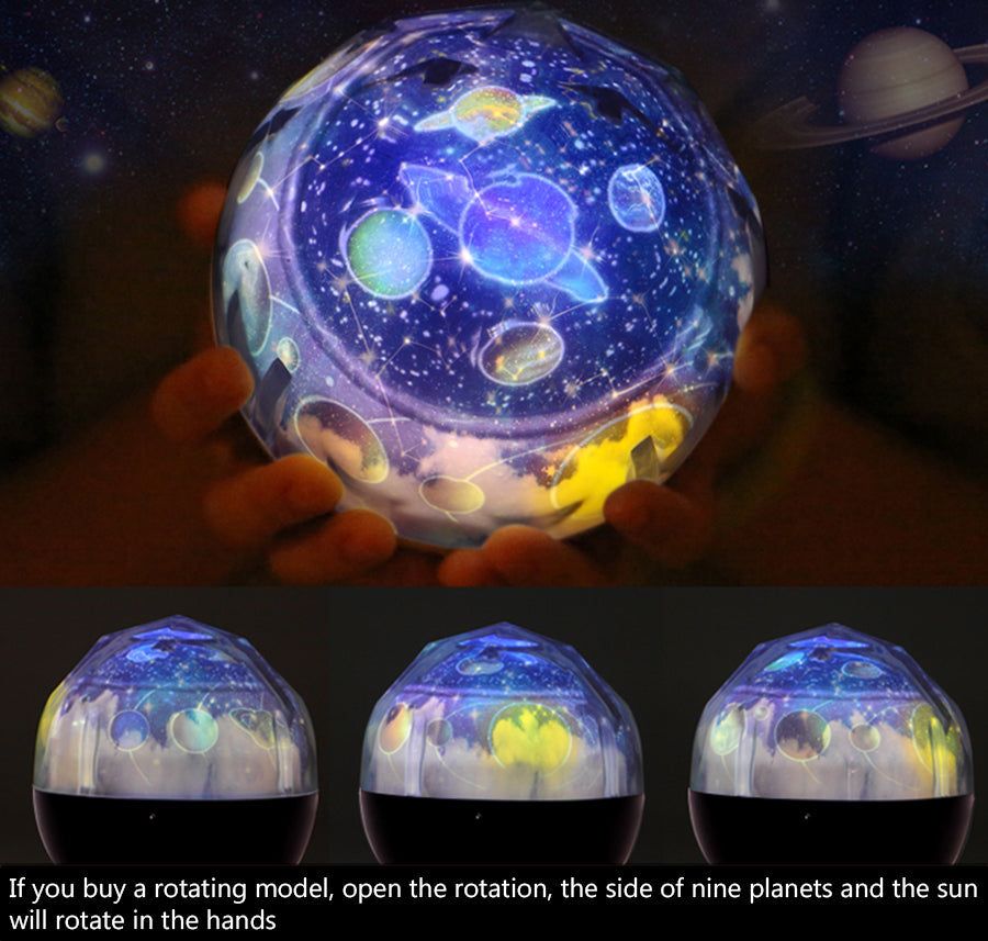 STARRY SKY NIGHT LIGHT PROJECTOR - luvinly