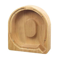 Thumbnail for WOODEN ALPHABET PIGGY BANK - luvinly