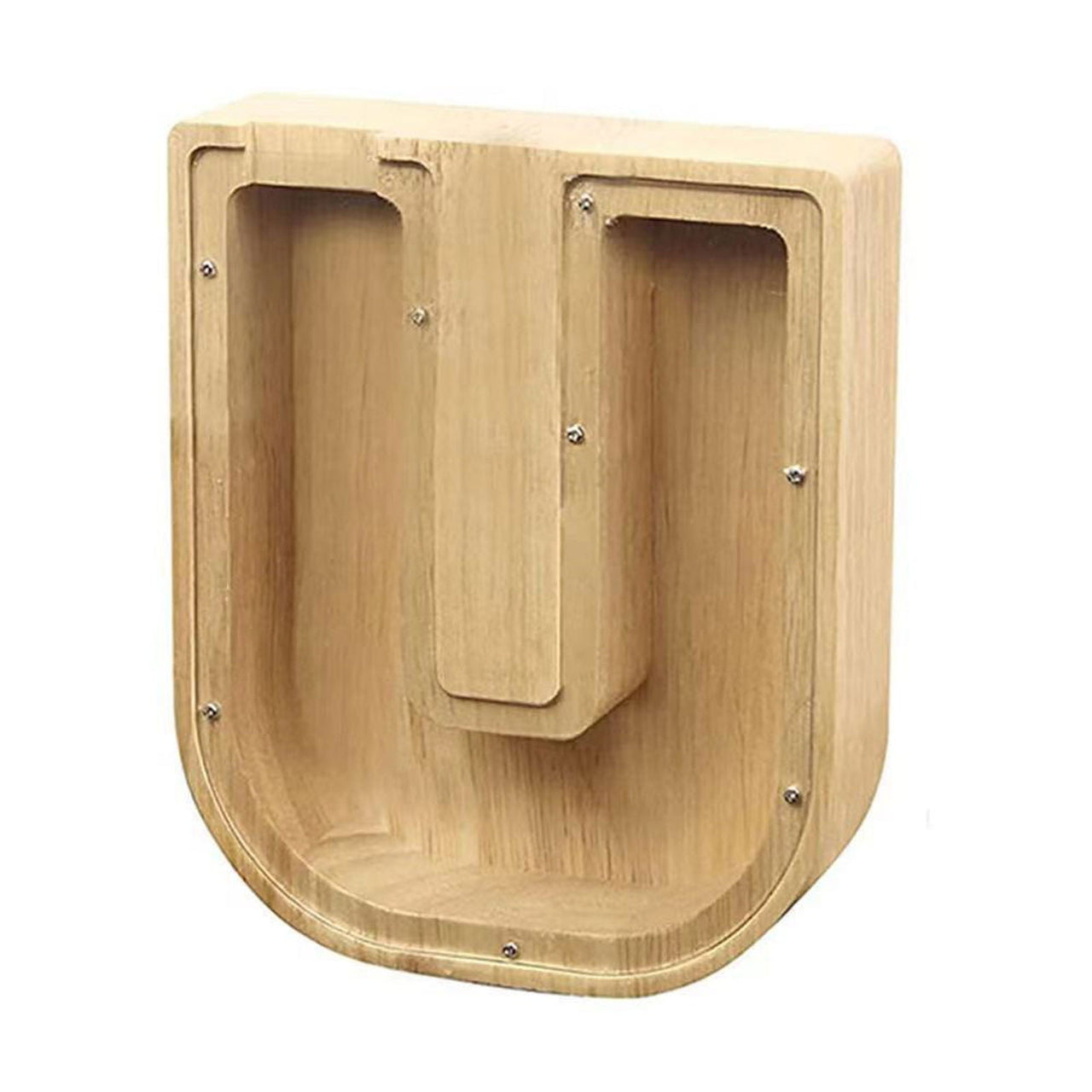 WOODEN ALPHABET PIGGY BANK - luvinly
