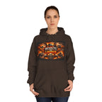 'Results Louder' Fiery Motivational Graphic Hoodie