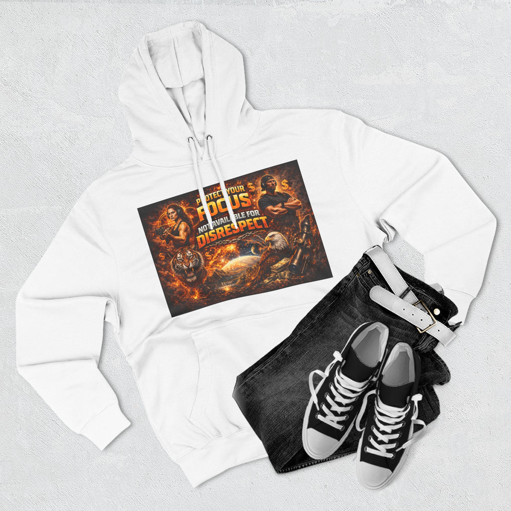 Respect the Hustle Graphic Fleece Hoodie