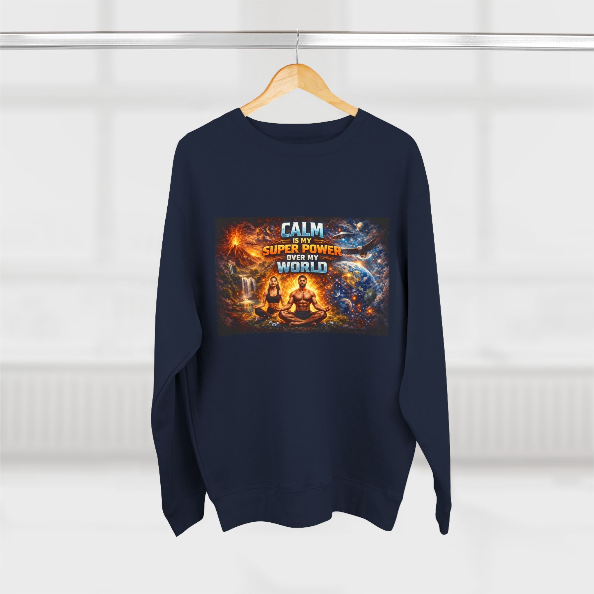 Sweatshirt — "Keep Calm My Super Power is My Inner World"