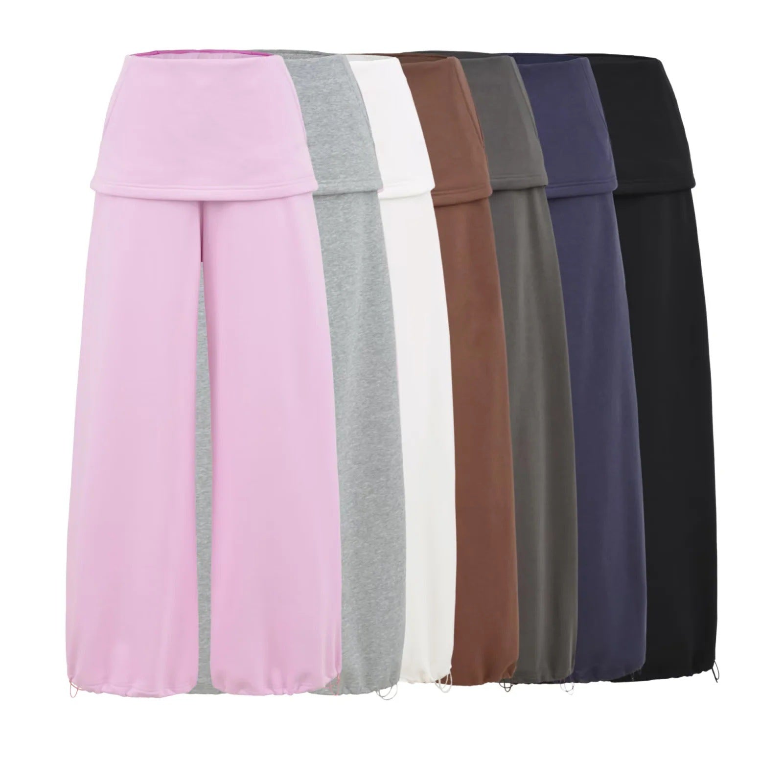 Two Leg Wide Leg Skirt