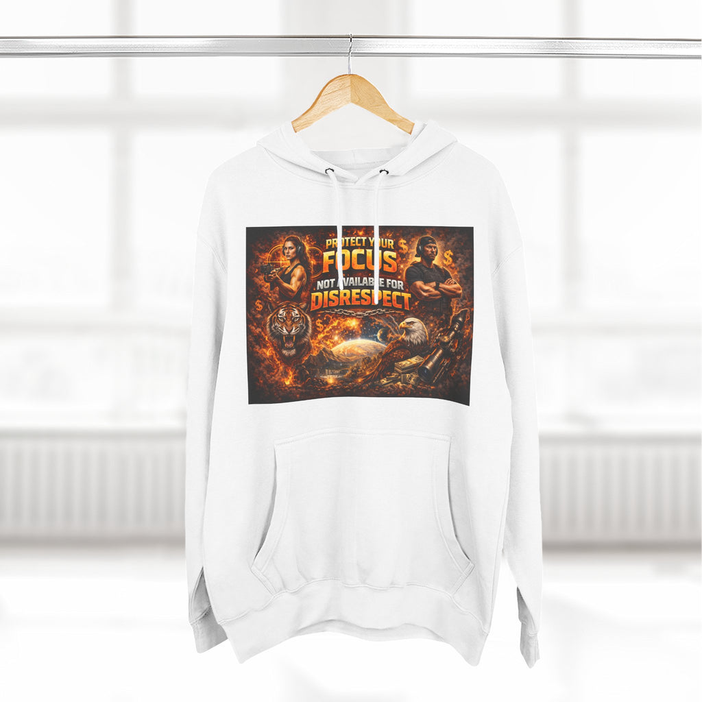 Respect the Hustle Graphic Fleece Hoodie