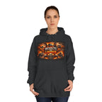 'Results Louder' Fiery Motivational Graphic Hoodie