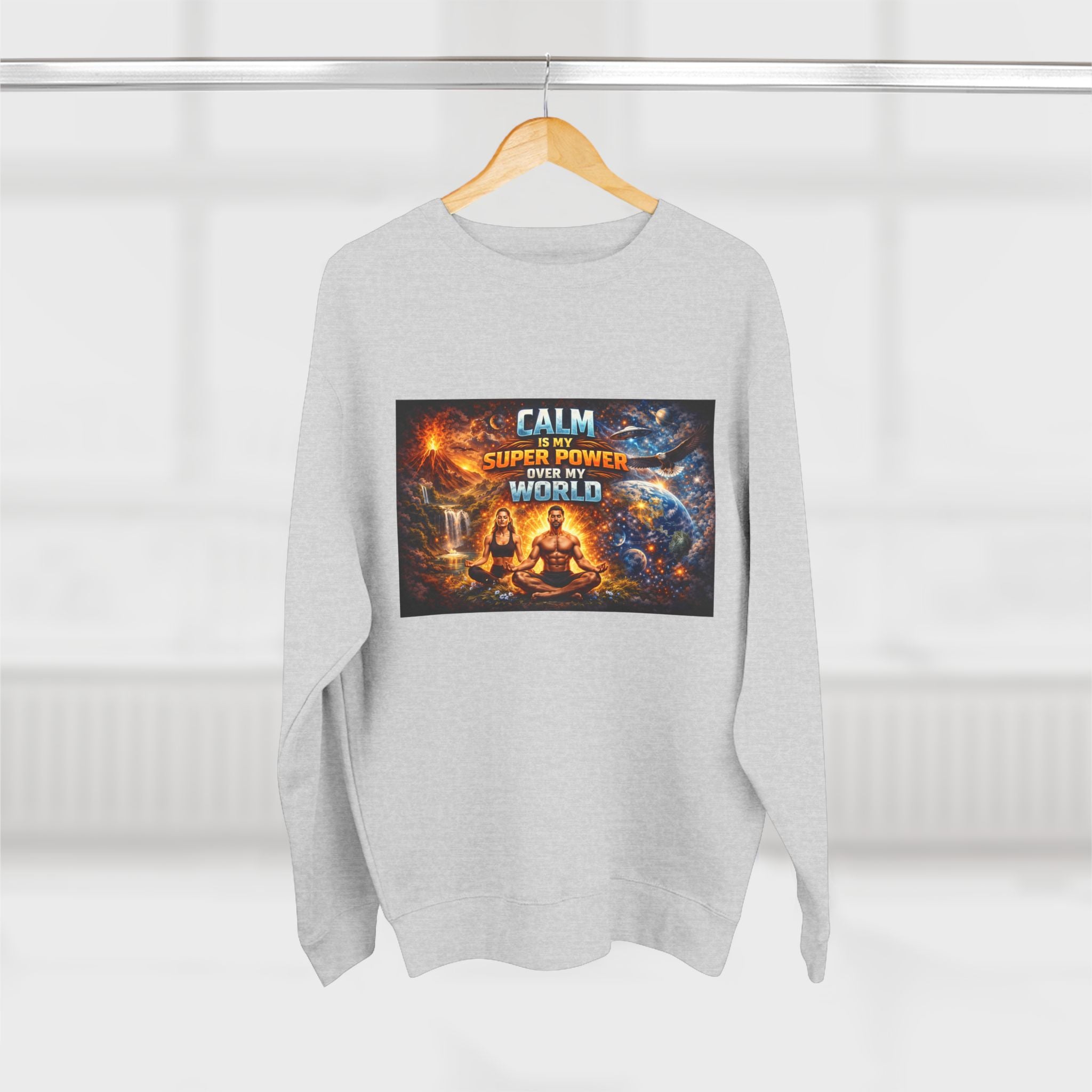 Sweatshirt — "Keep Calm My Super Power is My Inner World"