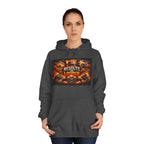 'Results Louder' Fiery Motivational Graphic Hoodie