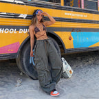 Casual Wide-leg Pants