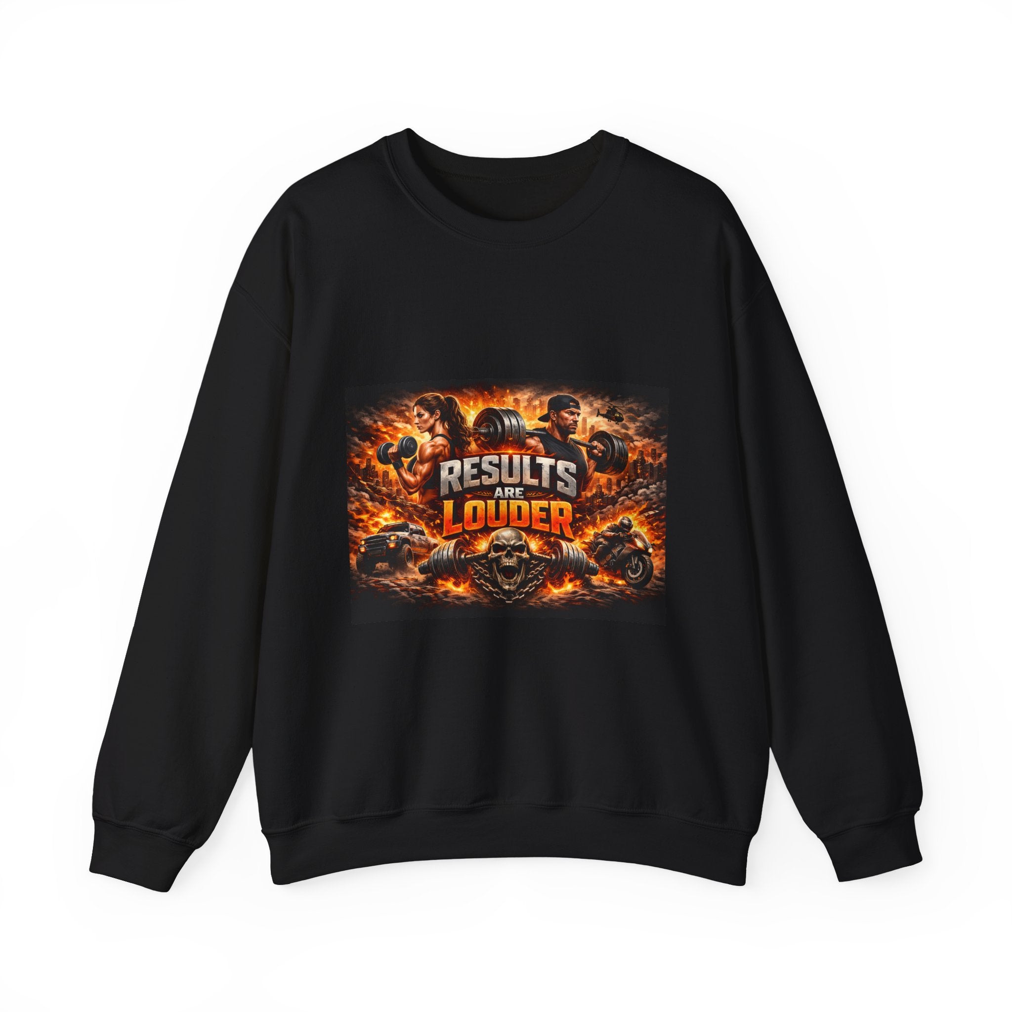 Results Are Louder Crewneck Sweatshirt