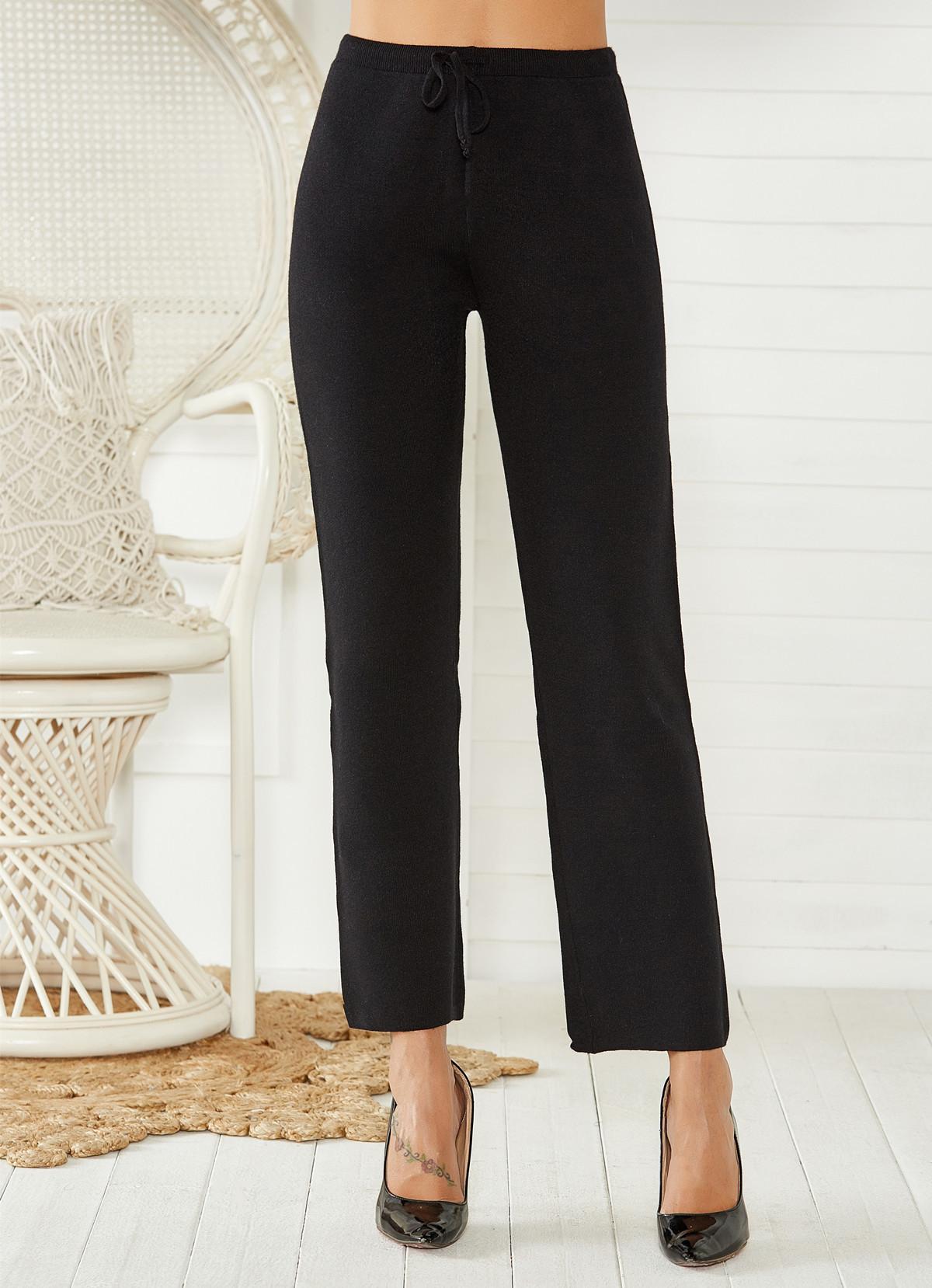 Mid Waist Stretch Slimming Pants