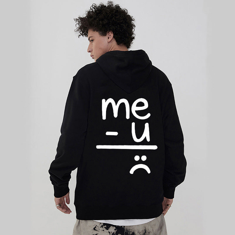 Couples Symbol Hoodie Sweatshirt for Valentine's Day, Couple Matching Hooded Pullover Sweatshirts