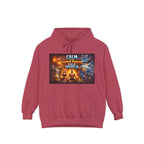 Hoodie — "Calm Your Super Power, Save the World" Graphic Hoodie