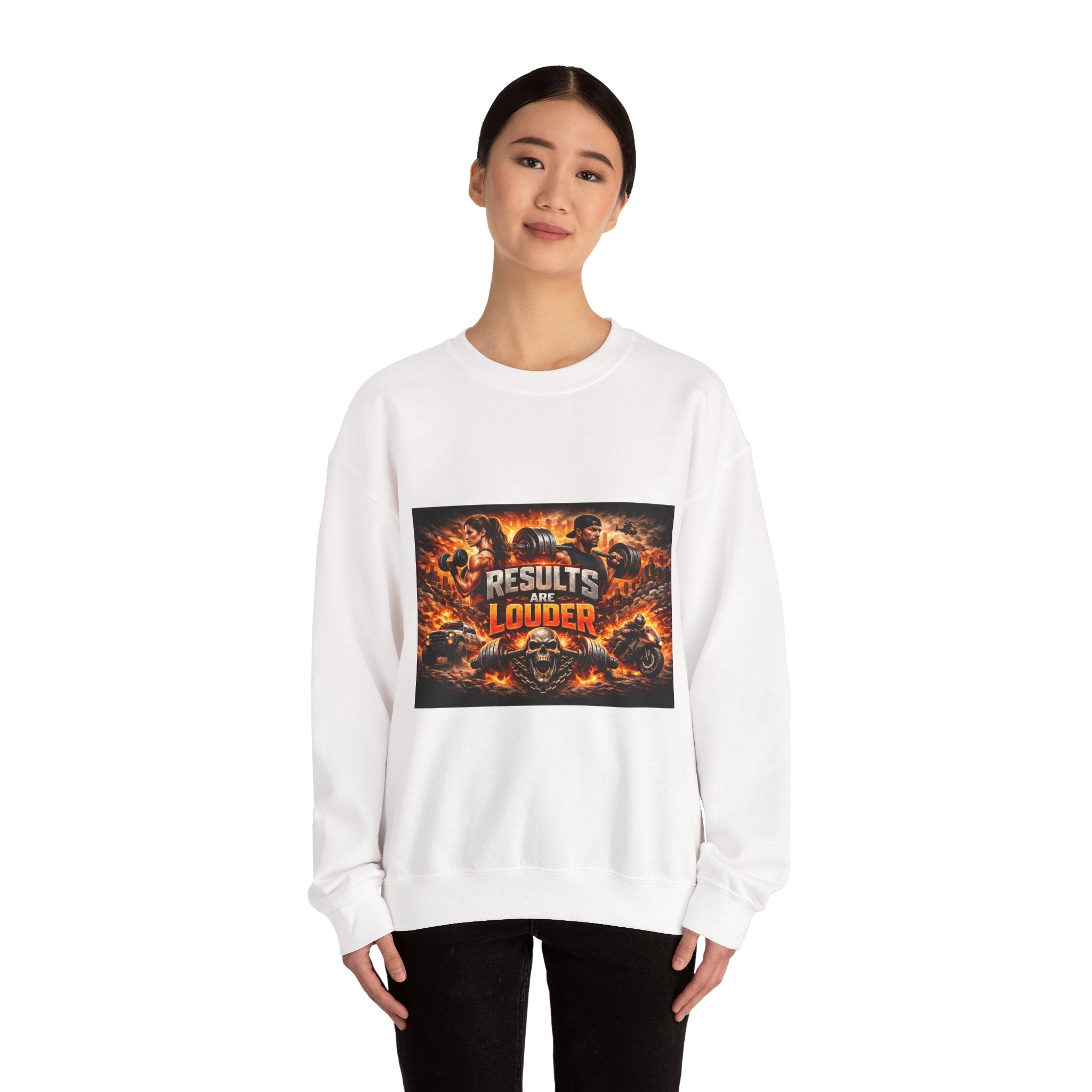 Results Are Louder Crewneck Sweatshirt