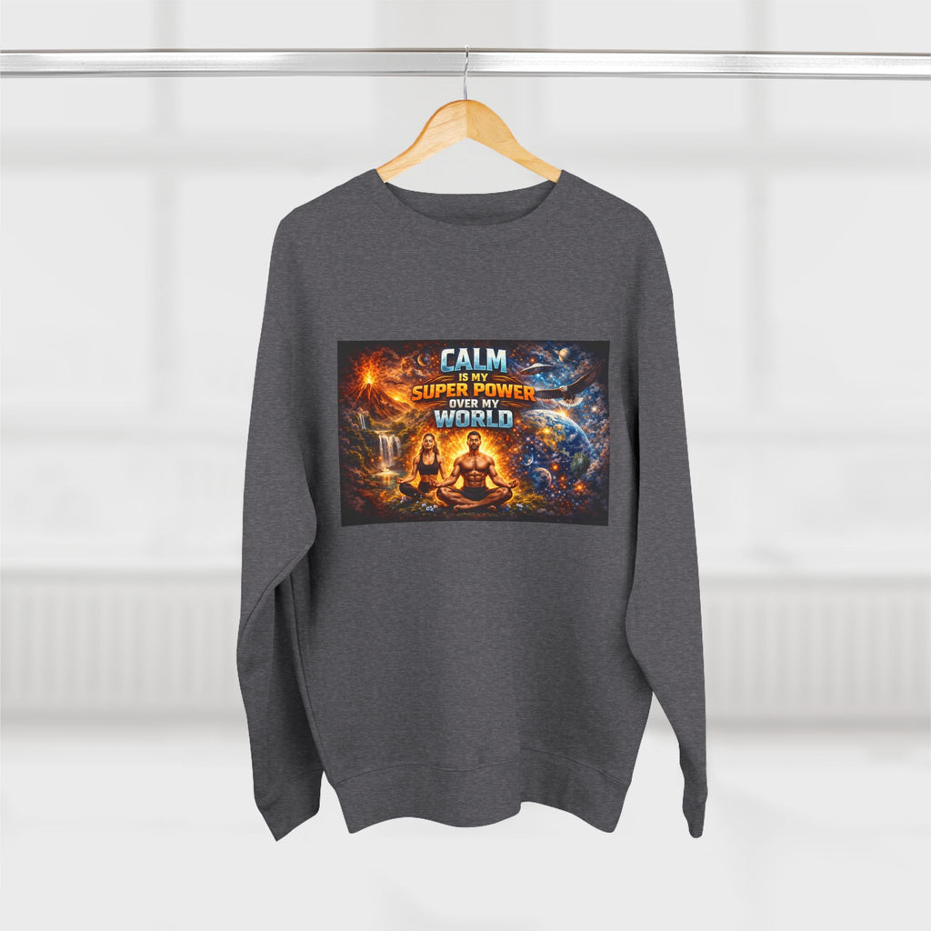 Sweatshirt — "Keep Calm My Super Power is My Inner World"