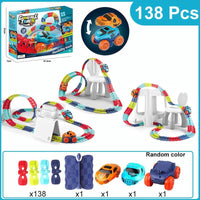 Thumbnail for Assembled Race Car Track Toy - luvinly