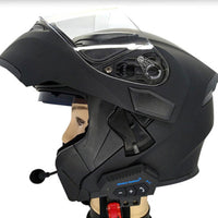 Thumbnail for AudiMoto - Helmet Headset Wireless Hands-Free Call Kit - luvinly