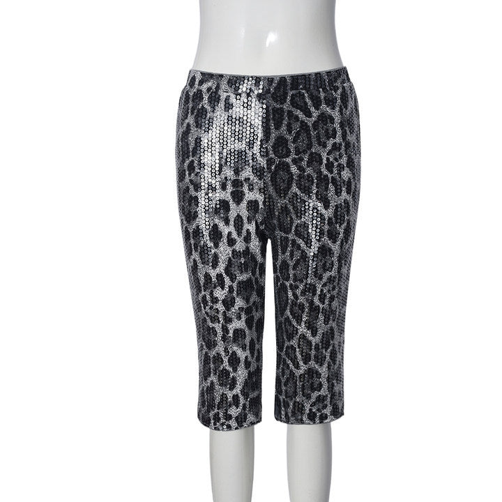 Leopard Casual Pants