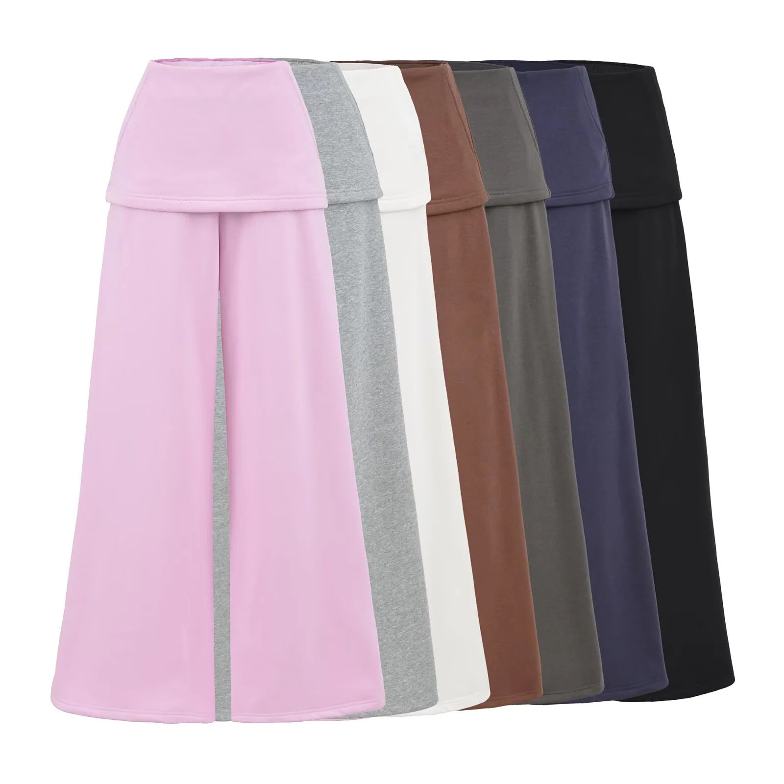 Two Leg Wide Leg Skirt