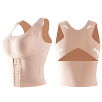 Thumbnail for CinchTop - 4-In-1 Waist Buttoned Bra Shapewear - luvinly