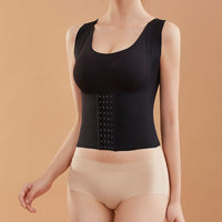 Thumbnail for CinchTop - 4-In-1 Waist Buttoned Bra Shapewear - luvinly