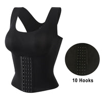 Thumbnail for CinchTop - 4-In-1 Waist Buttoned Bra Shapewear - luvinly