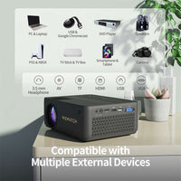 Thumbnail for CineCast - 5G Full HD Movie Projector With WiFi And Bluetooth - luvinly