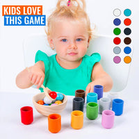 Thumbnail for ColoReco - Children's Early Education Color Recognition Classification Cup - luvinly