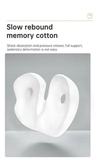 Thumbnail for ComfortFlex™️- OrthoSoothe Memory Foam Seat Cushion - luvinly