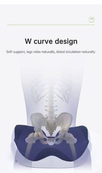 Thumbnail for ComfortFlex™️- OrthoSoothe Memory Foam Seat Cushion - luvinly