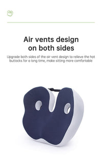 Thumbnail for ComfortFlex™️- OrthoSoothe Memory Foam Seat Cushion - luvinly