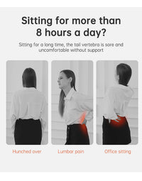 Thumbnail for ComfortFlex™️- OrthoSoothe Memory Foam Seat Cushion - luvinly