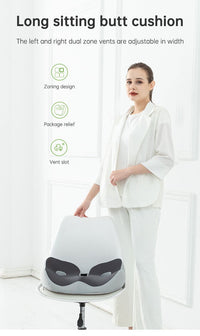 Thumbnail for ComfortFlex™️- OrthoSoothe Memory Foam Seat Cushion - luvinly