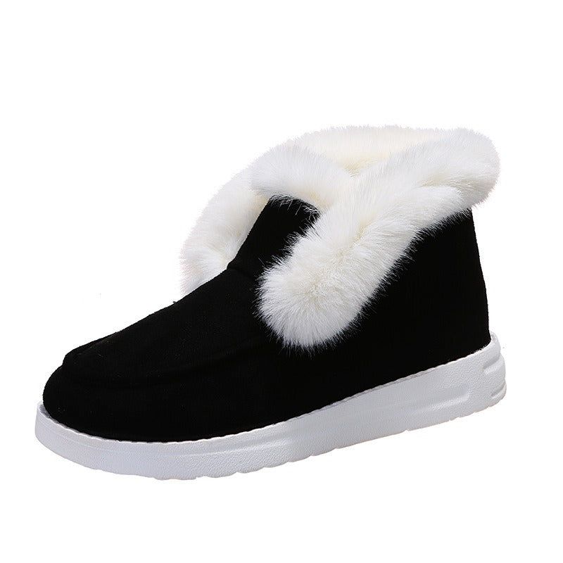 CozyVibes-Soothing Slip-On Winter Boots - luvinly
