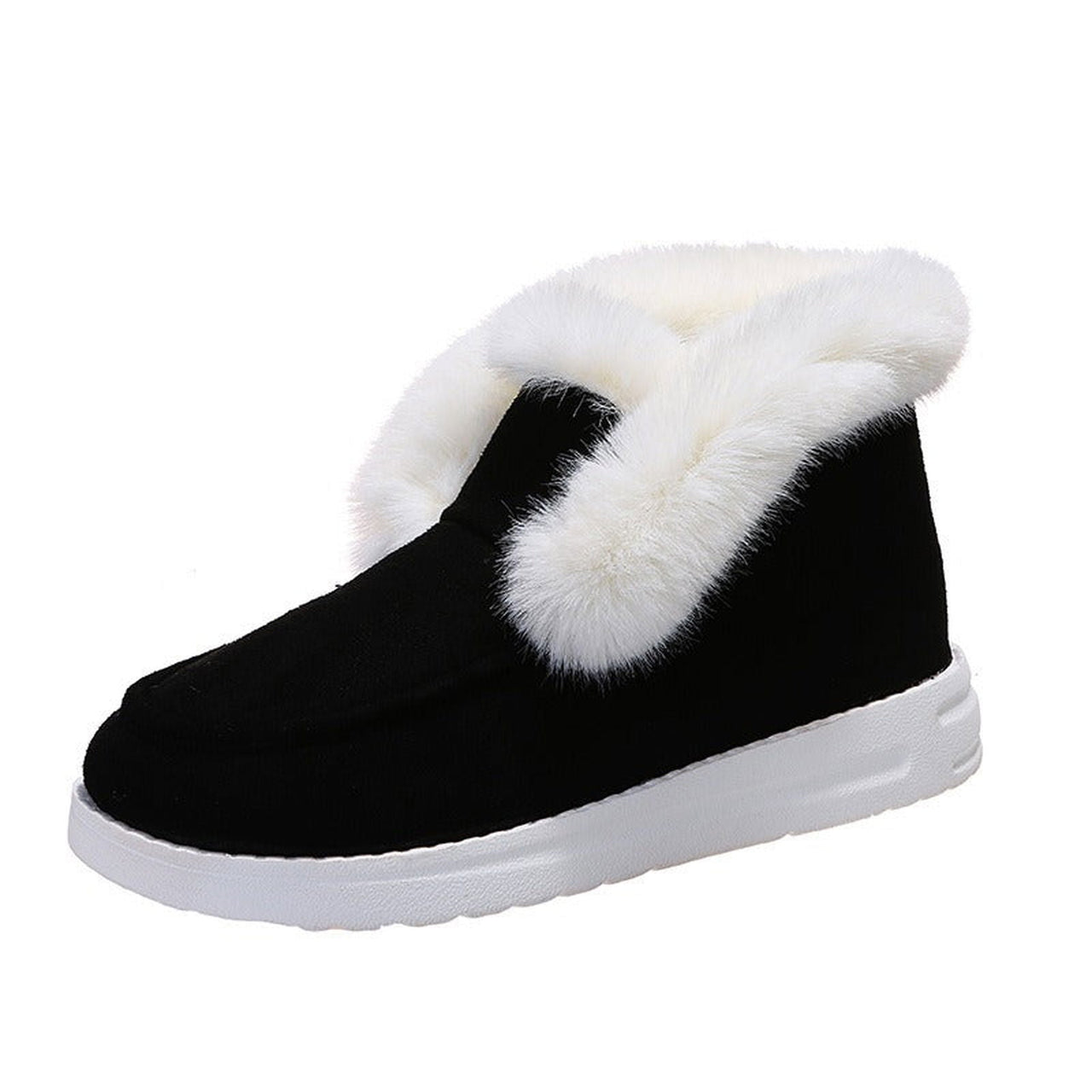 CozyVibes-Soothing Slip-On Winter Boots - luvinly