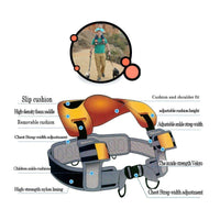 Thumbnail for Cushioned  Hands Free Toddler Carrier - luvinly