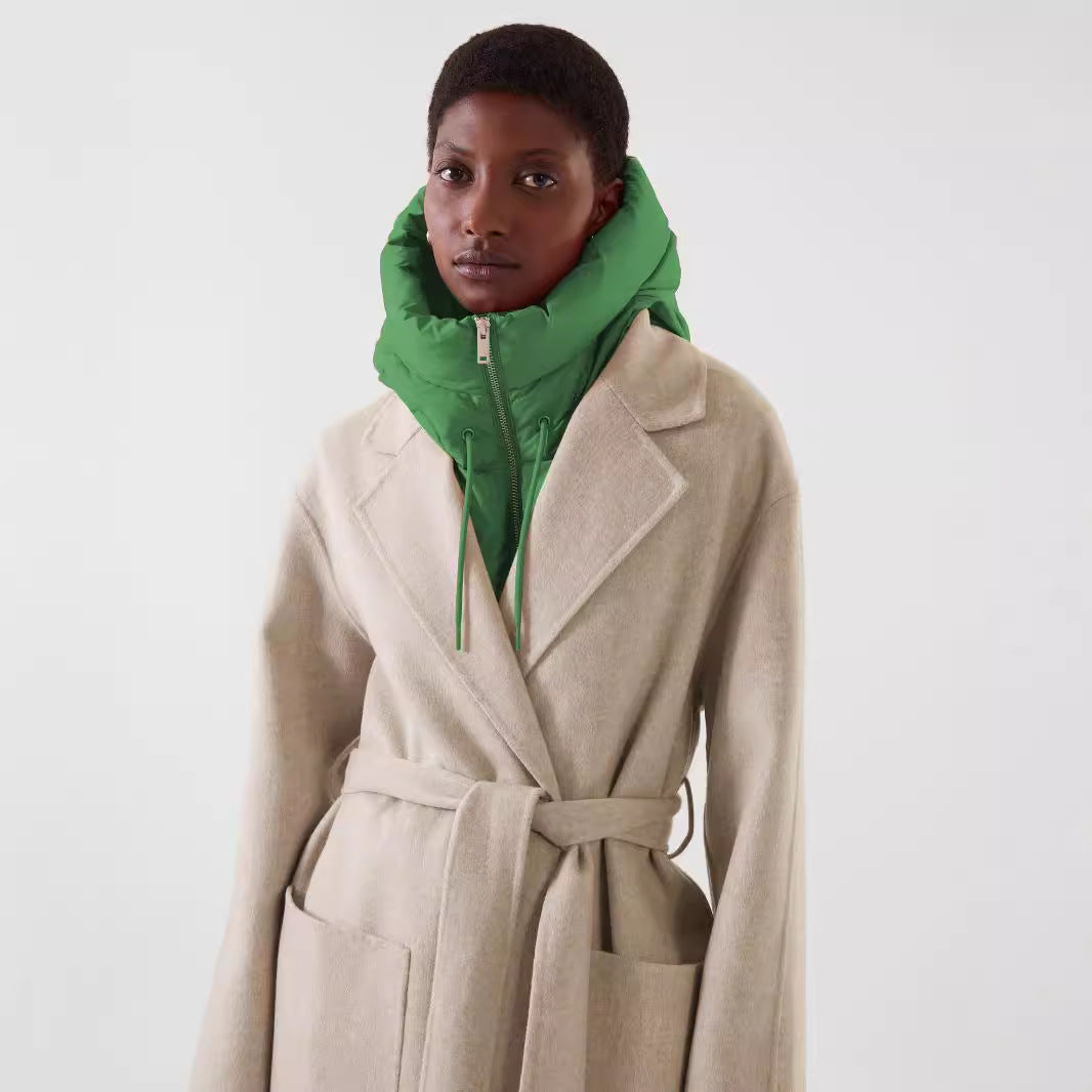 UrbanFlex Hooded Zip Vest Collar