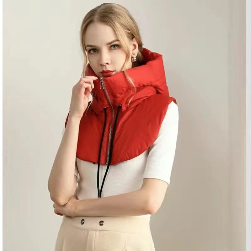 StreetLayer Hooded Collar Vest