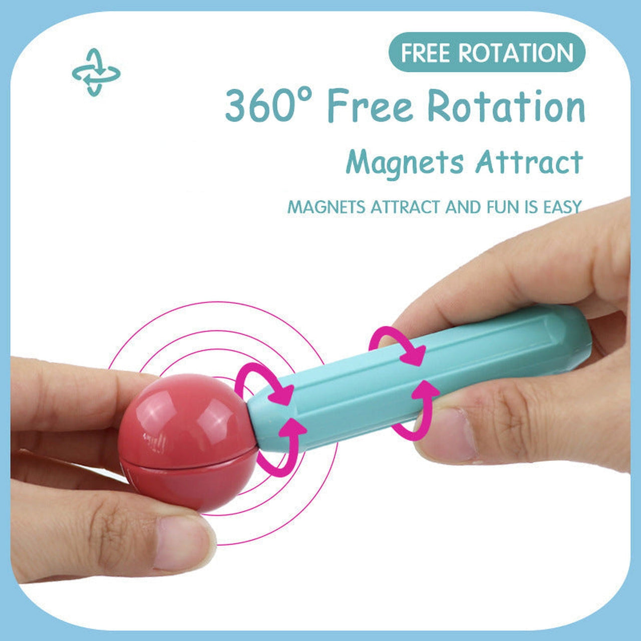 Educational Magnetic Stick Building Toys - luvinly