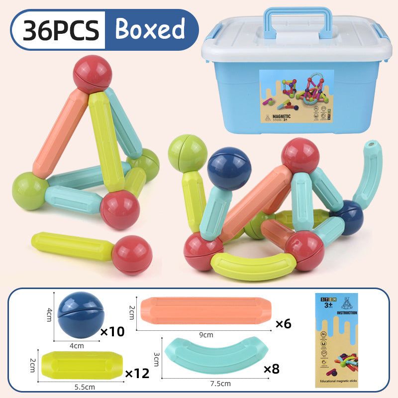 Educational Magnetic Stick Building Toys - luvinly