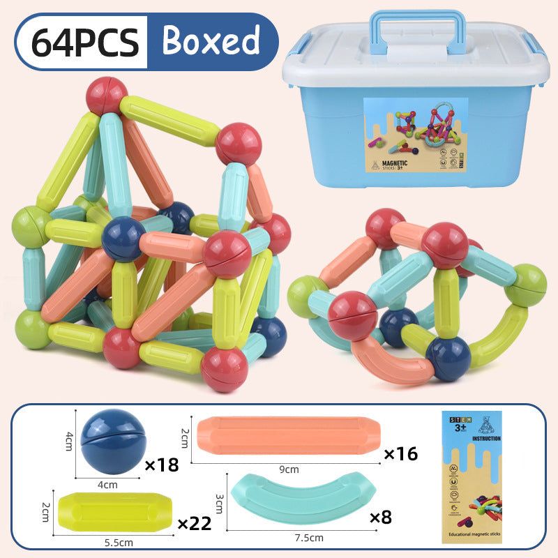 Educational Magnetic Stick Building Toys - luvinly